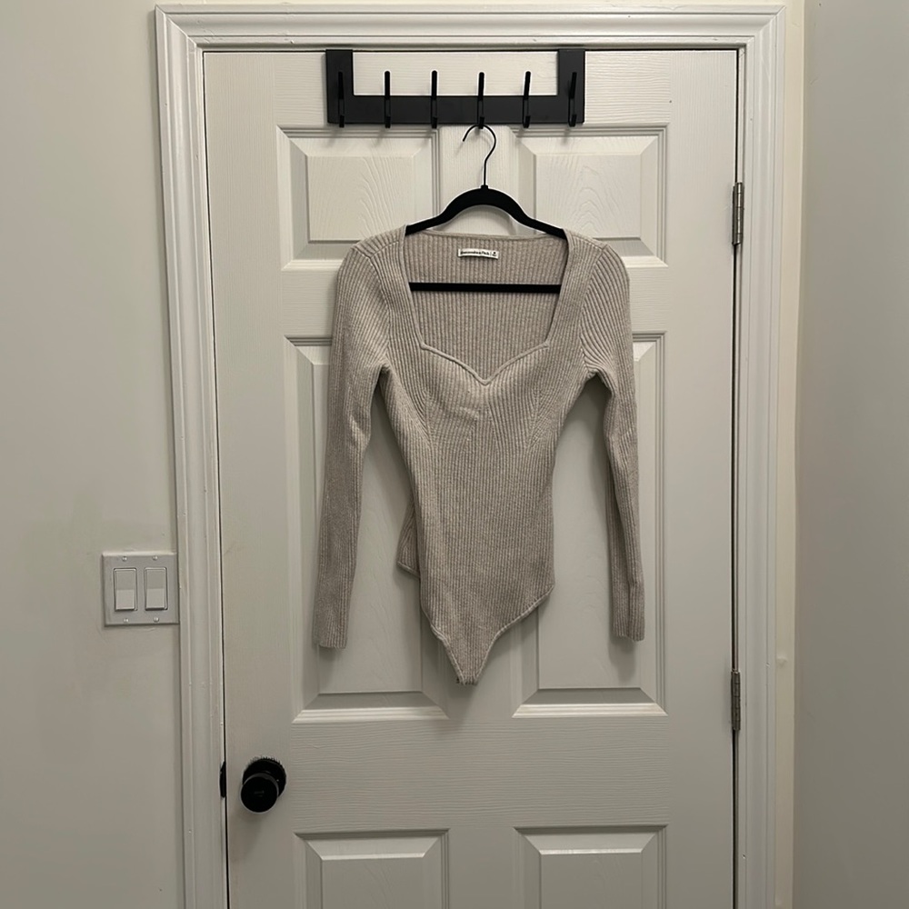 ABERCROMBIE & FITCH Knit Bodysuit size Medium